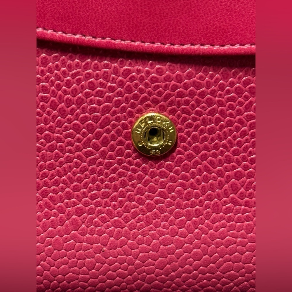 Chanel timeless double flap pink wallet - Picture 8 of 17